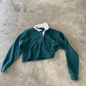 BRANDY MELVILLE CROPPED POLO